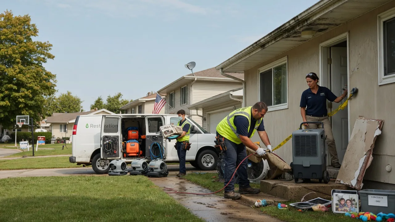 Water Damage Restoration in Fountain, MN near me